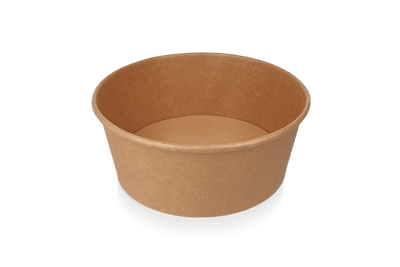 takeaware.nl Saladebakken en bowls Salade Poke Bowl 750ml 26oz Ø148mm kraft