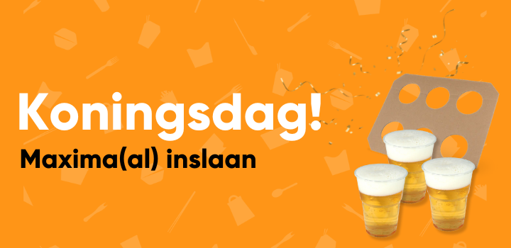 Ben jij klaar voor Koningsdag? Deze disposables mogen écht niet ontbreken!