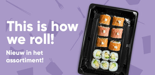 Ontdek onze nieuwe sushitrays: Perfect voor elke Sushi-liefhebber!