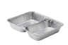 Aluminium 2-vaks schaal 227x177x39mm R808G
