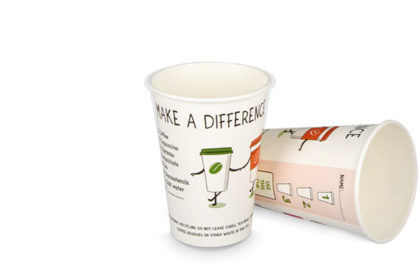 Coffee cup 180cc 7.5oz Ø70mm Recycle FSC®Mix