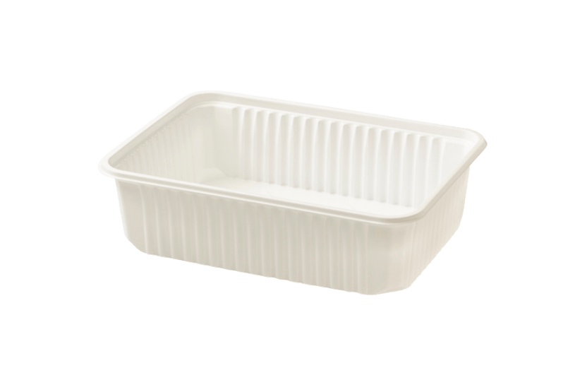 TakeAware.nl Maaltijdbak PP 750ml wit RE180-48.01