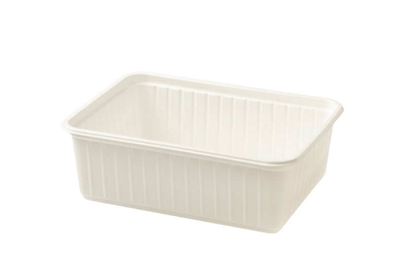 TakeAware.nl Maaltijdbakjes 1000ml wit PSMF