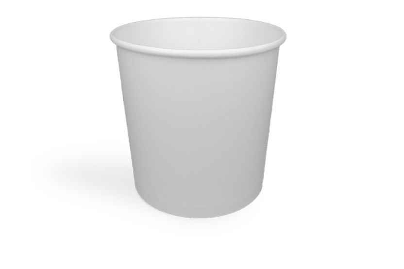 Soup cup 1000ml Ø118mm 32oz cardboard white