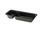 TakeAware.nl Friet- en snackbakjes Snacktray J22L J9+saus laag zwart