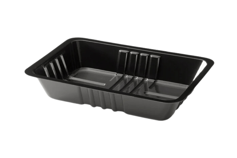 TakeAware.nl Friet- en snackbakjes Snacktray J50/70 zwart