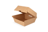 Hamburger box Large kraft BIO