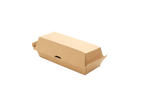 takeaware.nl Friet- en snackbakjes Hotdog box 18x7x7cm kraft