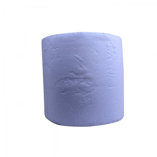 Industrial udder paper heavy 36cm x 380m 3 ply blue