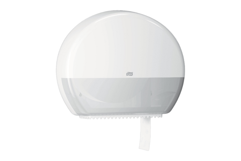 Tork Tork® T1 Jumbo Toiletpapier Dispenser Hoge Capaciteit Elevation Lijn Wit (554000)