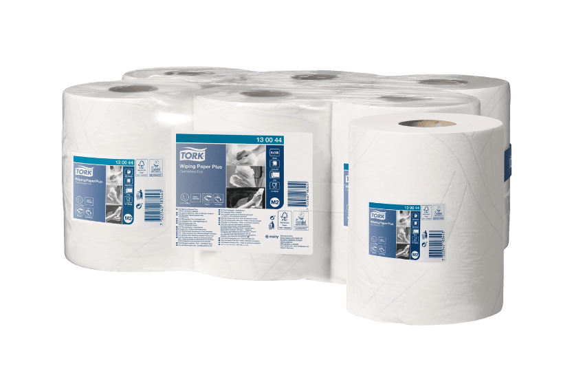 Tork Tork® M2 Wiping Plus Poetspapier Multifunctioneel 6x368 vellen Wit (130044)