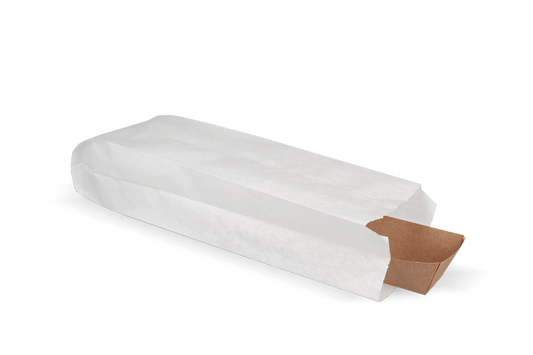 TakeAware.nl Snackzakken nr 11 (frikandel) Wit 50gr | 10kg