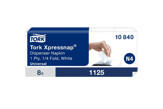 TakeAware.nl Tork Express Dispenserservet wit 1/4 vouw 1 laags custom