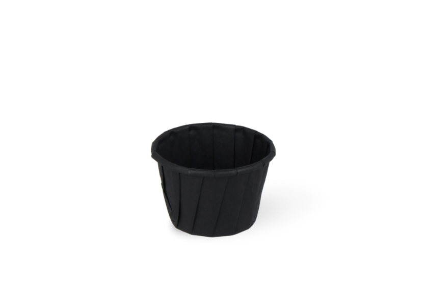 TakeAware.nl Souffle sausbakje papier zwart 37ml 1,25oz