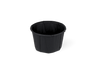 Souffle sauce container paper black 60ml 2oz