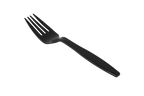 TakeAware.nl Herbruikbare vork 180mm PP zwart