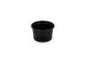 Rond bakje 30cc Ø46mm Zwart