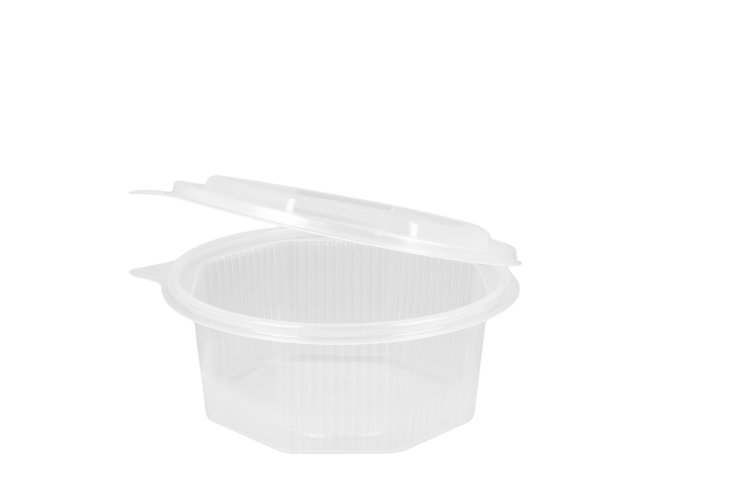 TakeAware.nl Saladebak met klapdeksel 750ml