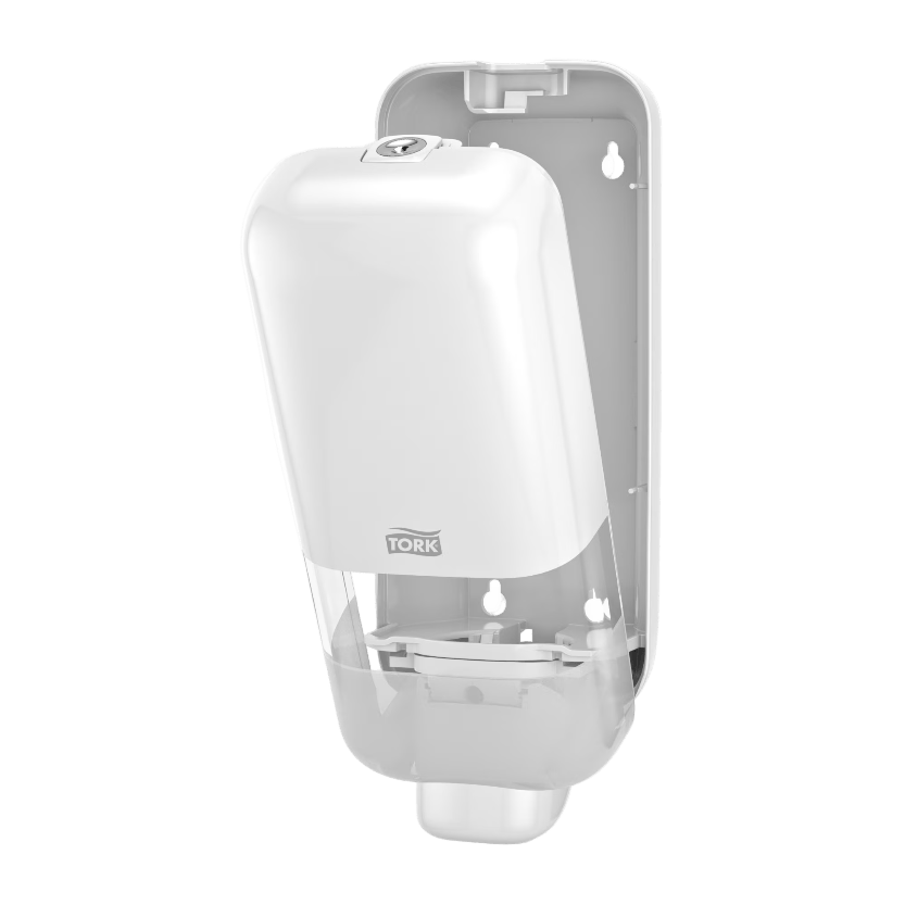 Tork Tork® S4 Zeep en Handdesinfectie Dispenser Voor Schuim-, Vloeibare en Gelvullingen Wit (564500)