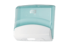 Tork Tork® W4 Gevouwen Reinigingsdoek Dispenser Wit en Turquoise (654000)