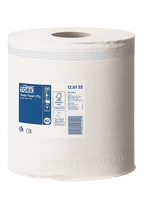 Tork Tork Basic Centerfeed Poetspapier Wit M2, Kostenefficiënt papier, 6 x 300 m, 120155