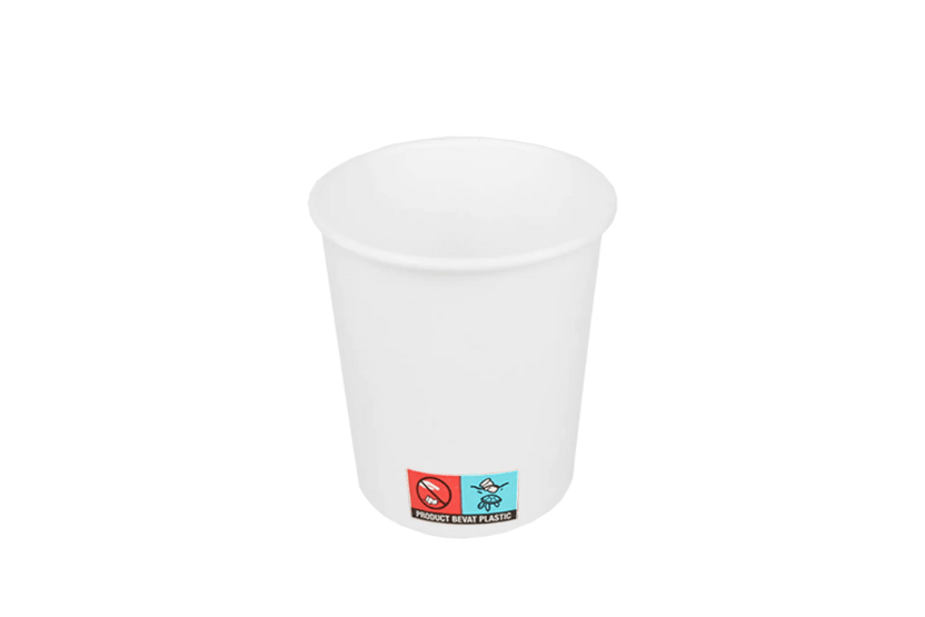 TakeAware.nl Kartonnen koffiebeker 190cc 6.5oz wit (51810)