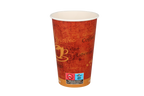 TakeAware.nl Kartonnen koffiebeker 360cc 12oz espresso gold