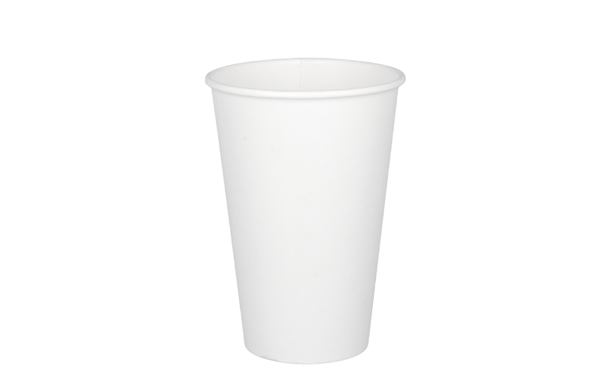 Kartonnen koffiebeker 360cc 12oz wit