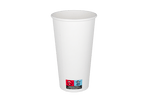TakeAware.nl Milkshakebeker groot 500ml 20oz wit karton