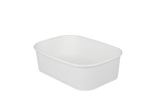 TakeAware.nl Saladebak karton 650ml 22oz wit vierkant (91022BW)