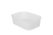 TakeAware.nl Saladebak karton 650ml 22oz wit vierkant (91022BW)