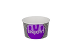 TakeAware.nl 8oz ice cream cup Enjoy (71807)