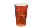 TakeAware.nl Kartonnen koffiebeker 450cc 16oz espresso gold (21805)