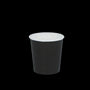 Coffee cup 120cc 4oz Ø63mm cardboard black FSC®Mix