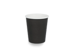 takeaware.nl Koffiebekers Kartonnen koffiebeker 230cc 8oz zwart