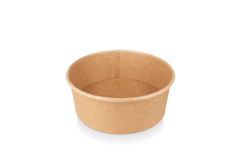 takeaware.nl Saladebakken en bowls Salade & Saus cups 360ml 12oz Ø118mm kraft