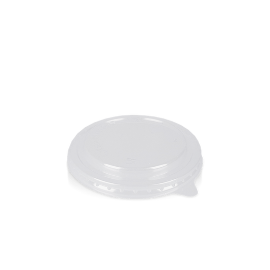Deksel Salade & Saus cups 360ml-480ml Ø118mm transparant PET