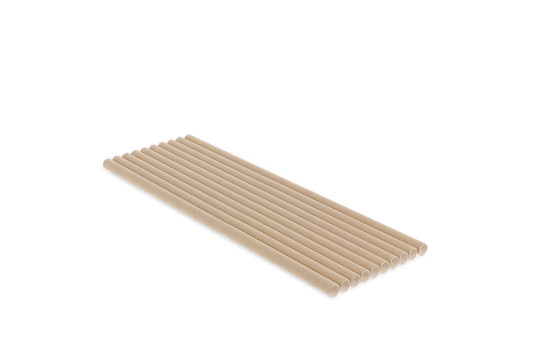 Paper straws natural 230x8mm FSC® certified