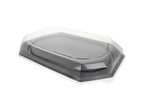 takeaware.nl Maaltijdbakken en schalen Deksel voor catering schalen 55cm transparant PET