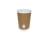 takeaware.nl Koffiebekers Kartonnen koffiebeker 230cc 8oz kraftlook