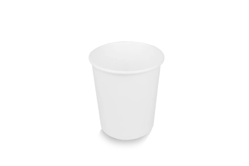 takeaware.nl Koffiebekers Kartonnen koffiebeker 120cc 4oz wit