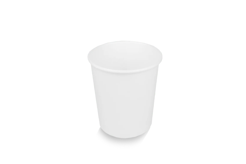 Coffee cup 120cc 4oz Ø63mm cardboard white