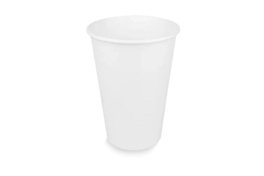 takeaware.nl Koffiebekers Kartonnen koffiebeker 180cc 7.5oz wit