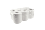 Poetsrol M2 2-laags recycled 150 meter wit