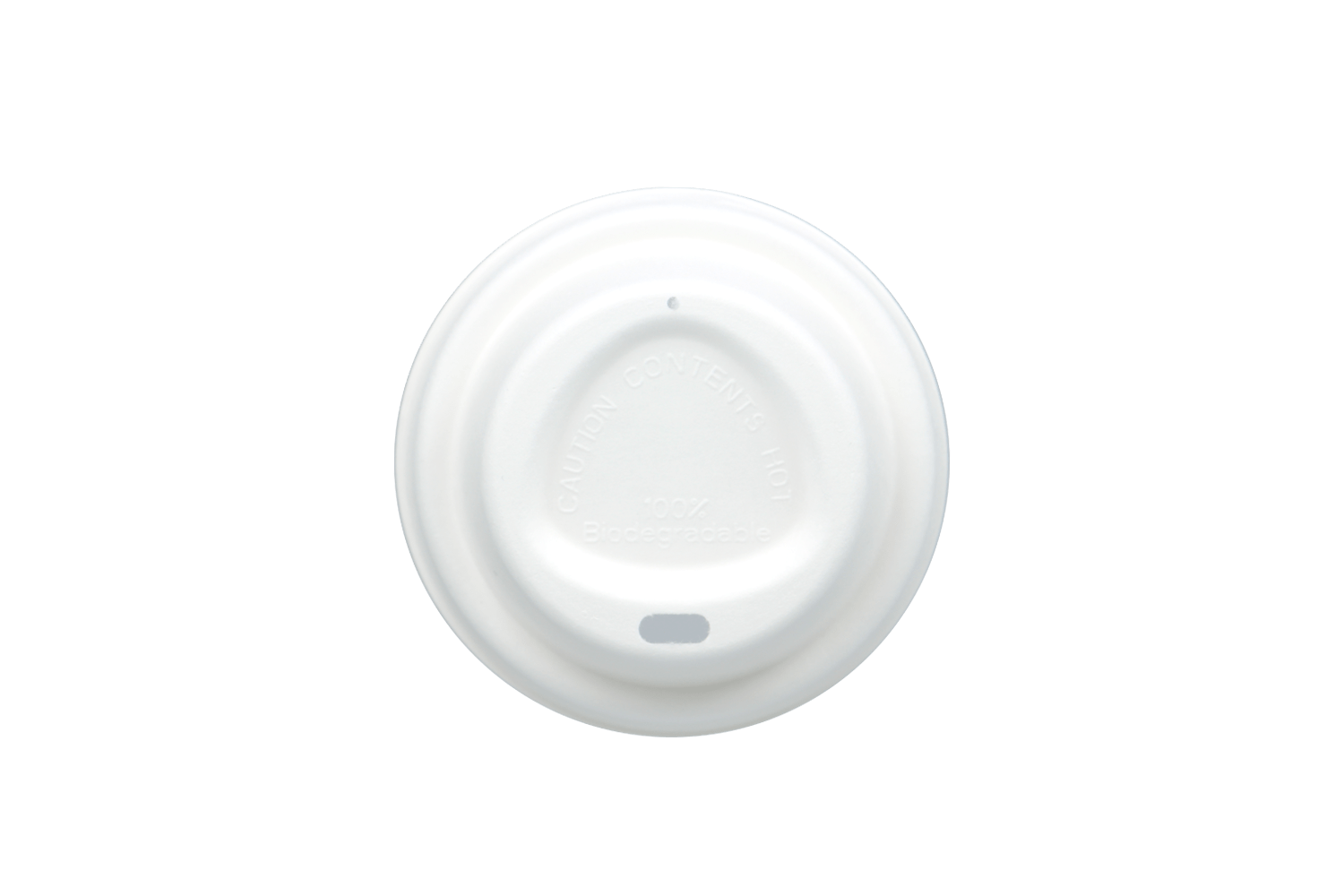 takeaware.nl Koffiebeker deksels Ø80mm suikerriet BIO