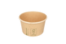 Container 150 / 180cc Ø85mm 5oz cardboard kraft with BIO coating