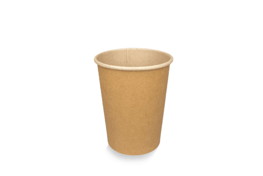 takeaware.nl Koffiebekers Kartonnen koffiebeker 230cc 8oz Kraft