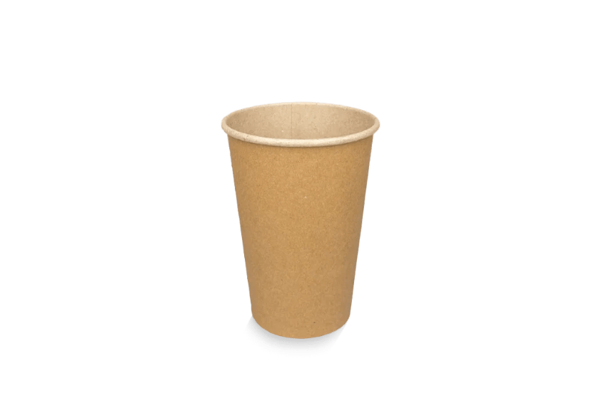 takeaware.nl Koffiebekers Kartonnen koffiebeker 180cc 7.5oz Kraft