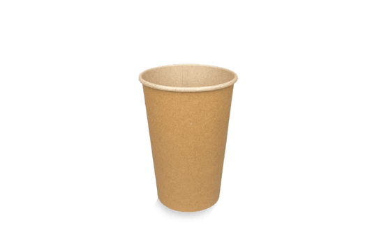 takeaware.nl Koffiebekers Kartonnen koffiebeker 180cc 7.5oz Kraft