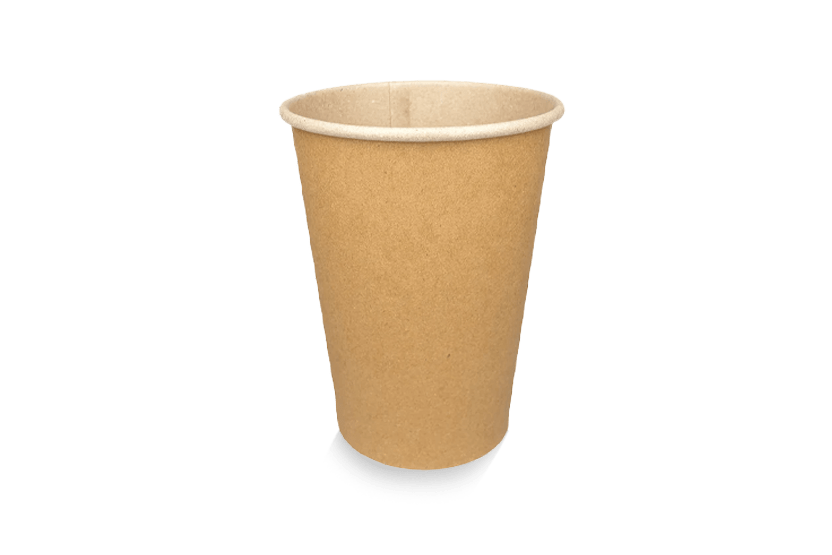 takeaware.nl Koffiebekers Kartonnen koffiebeker 360cc 12oz Kraft